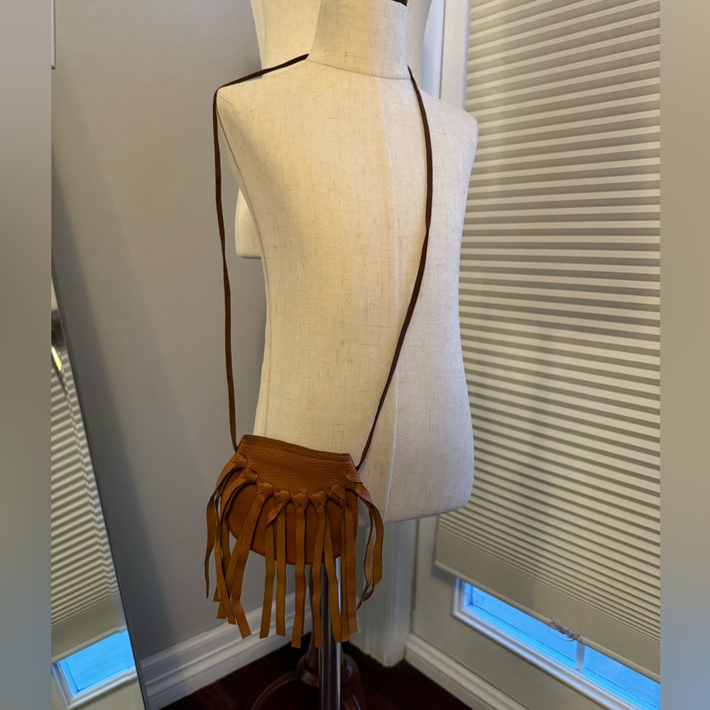 Bailey’s Blossoms | Little Girl Over the Shoulder Boho Fringe Vegan Purse